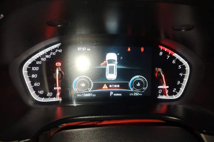 Used CHANGAN CS75 2021 Honor Million Edition 280T DCT Luxury Model Instrument Cluster