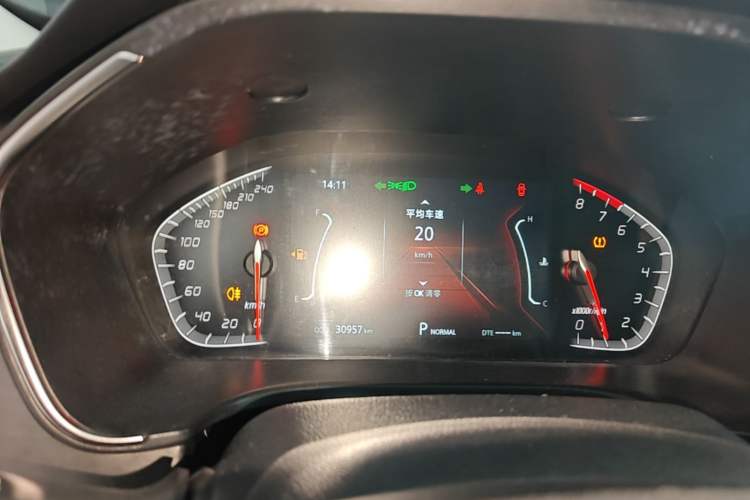 Used CHANGAN CS75 2021 Honor Million Edition 280T DCT Luxury Model Instrument Cluster