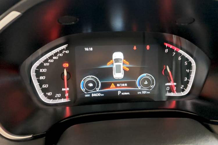 Used CHANGAN CS75 2021 Honor Million Edition 280T DCT Luxury Model Instrument Cluster