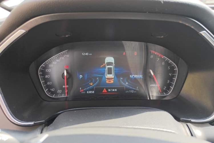 Used CHANGAN CS75 2021 Honor Million Edition 280T DCT Luxury Model Instrument Cluster