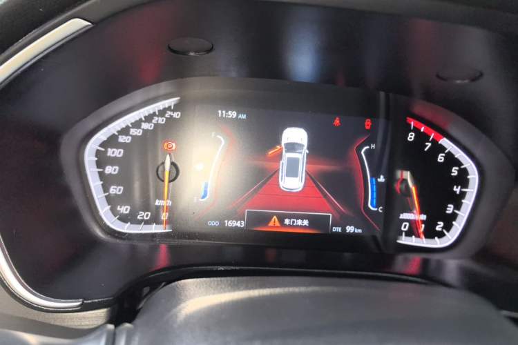 Used CHANGAN CS75 2021 Honor Million Edition 280T DCT Luxury Model Instrument Cluster
