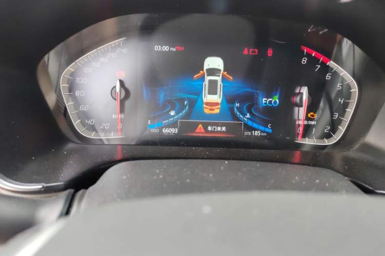 Used CHANGAN CS75 2021 Honor Million Edition 280T Manual Elite Model Odometer Close Up
