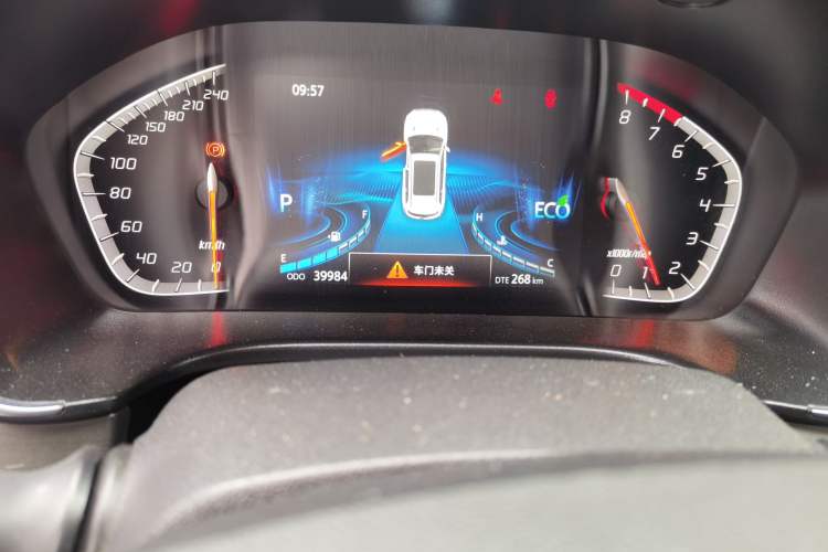 Used CHANGAN CS75 2021 Honor Million Edition 280T DCT Luxury Model Odometer Close Up