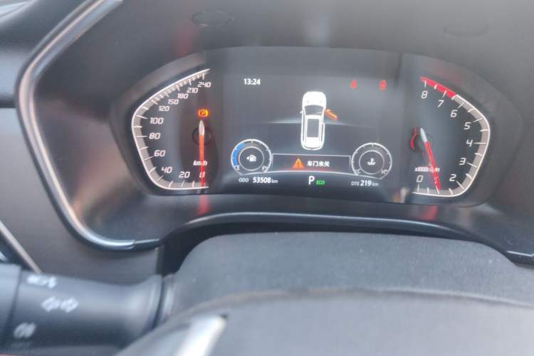 Used CHANGAN CS75 2021 Honor Million Edition 280T DCT Luxury Model Odometer Close Up