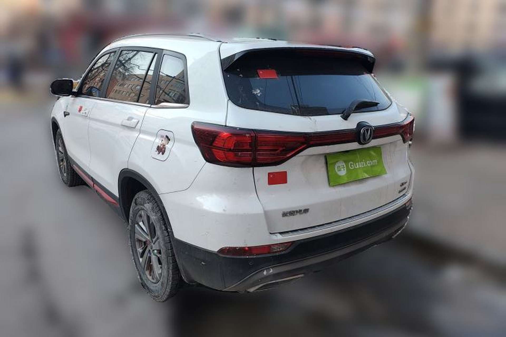 Used CHANGAN CS75 2021 Honor Million Edition 280T DCT Luxury Model Rear Left 45 Deg