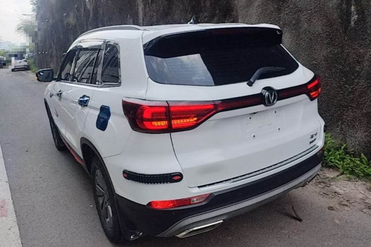 Used CHANGAN CS75 2021 Honor Million Edition 280T DCT Luxury Model Rear Left 45 Deg