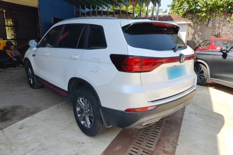Used CHANGAN CS75 2021 Honor Million Edition 280T DCT Luxury Model Rear Left 45 Deg