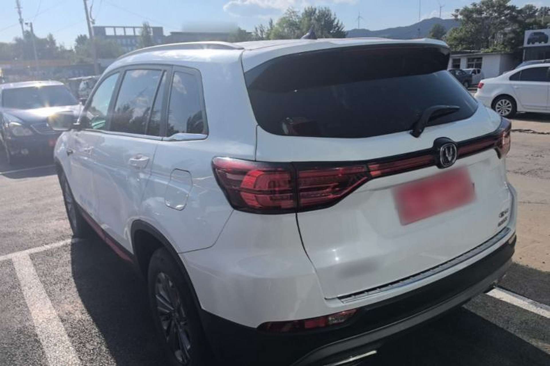Used CHANGAN CS75 2021 Honor Million Edition 280T DCT Luxury Model Rear Left 45 Deg