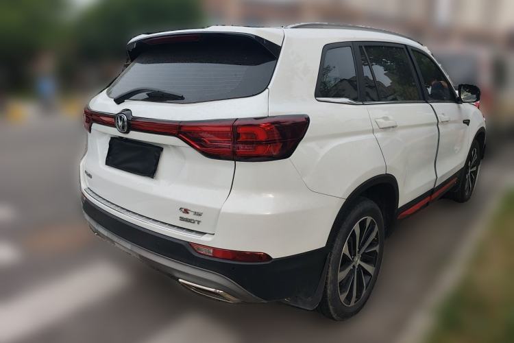 Used CHANGAN CS75 2021 Honor Million Edition 280T DCT Navigation Model Rear Right 45 Deg