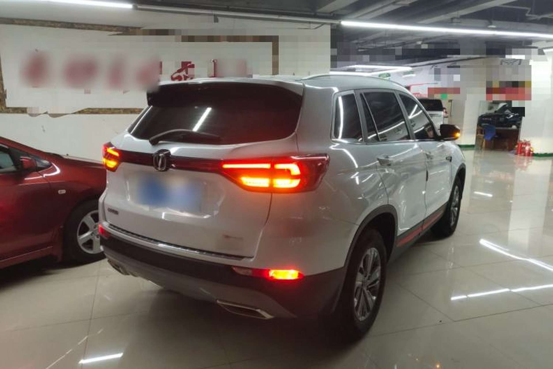 Used CHANGAN CS75 2021 Honor Million Edition 280T DCT Luxury Model Rear Right 45 Deg