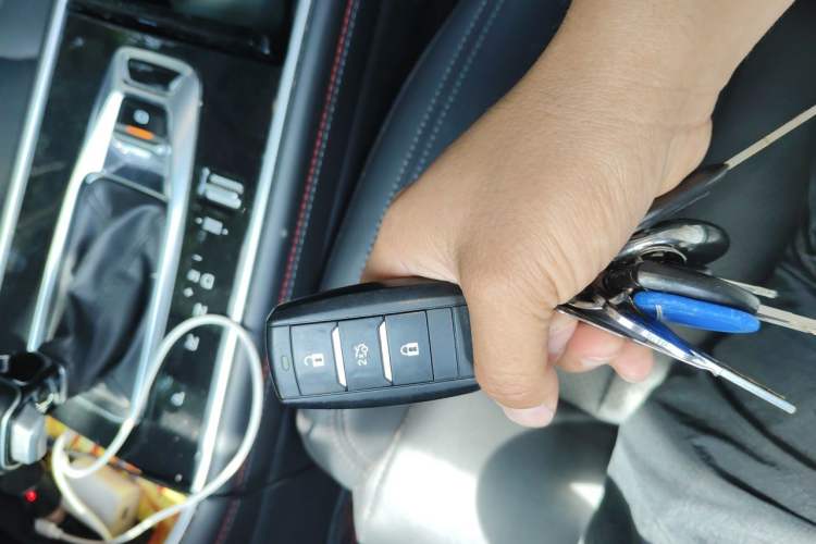 Used CHANGAN CS75 2021 Honor Million Edition 280T DCT Navigation Model Vehicle Key