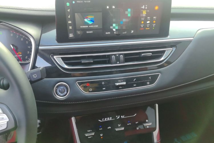 Used CHANGAN CS75 2022 Blue Whale Edition 1.5T DCT Luxury Model Audio And AC Panel