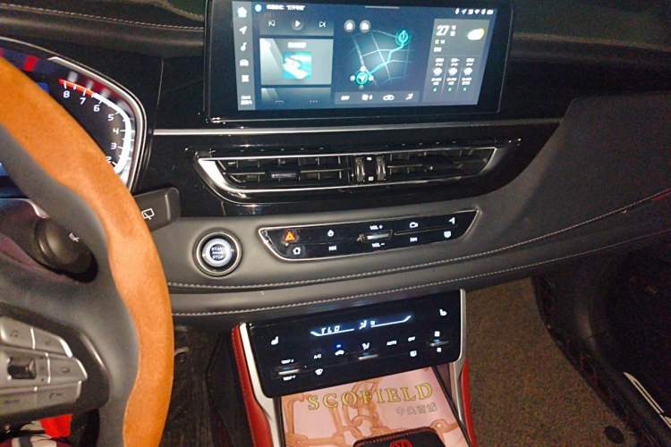 Used CHANGAN CS75 2022 Blue Whale Edition 1.5T DCT Prestige Model Audio And AC Panel