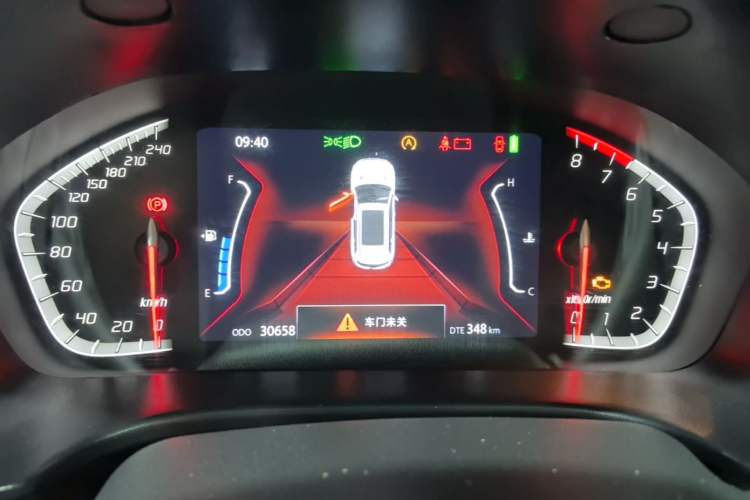 Used CHANGAN CS75 2022 Blue Whale Edition 1.5T DCT Luxury Model Instrument Cluster