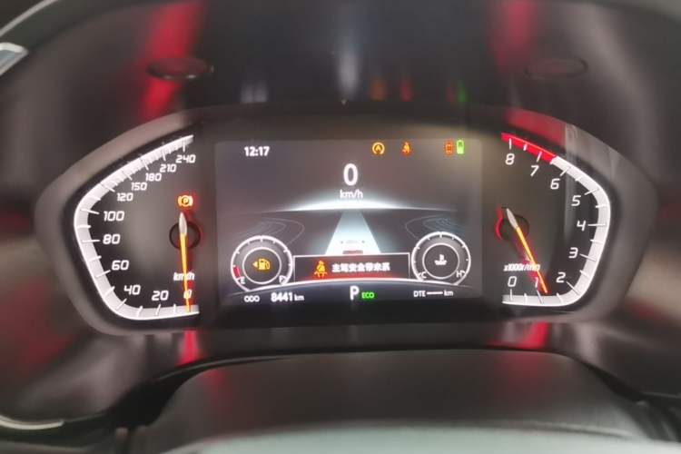 Used CHANGAN CS75 2022 Blue Whale Edition 1.5T DCT Prestige Model Instrument Cluster