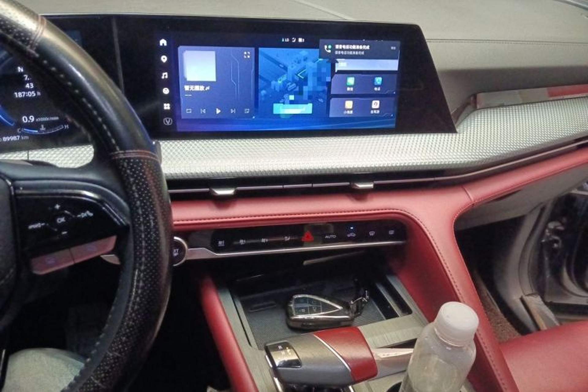 Used CHANGAN CS75 2022 Blue Whale Edition 1.5T DCT Prestige Model Audio And AC Panel