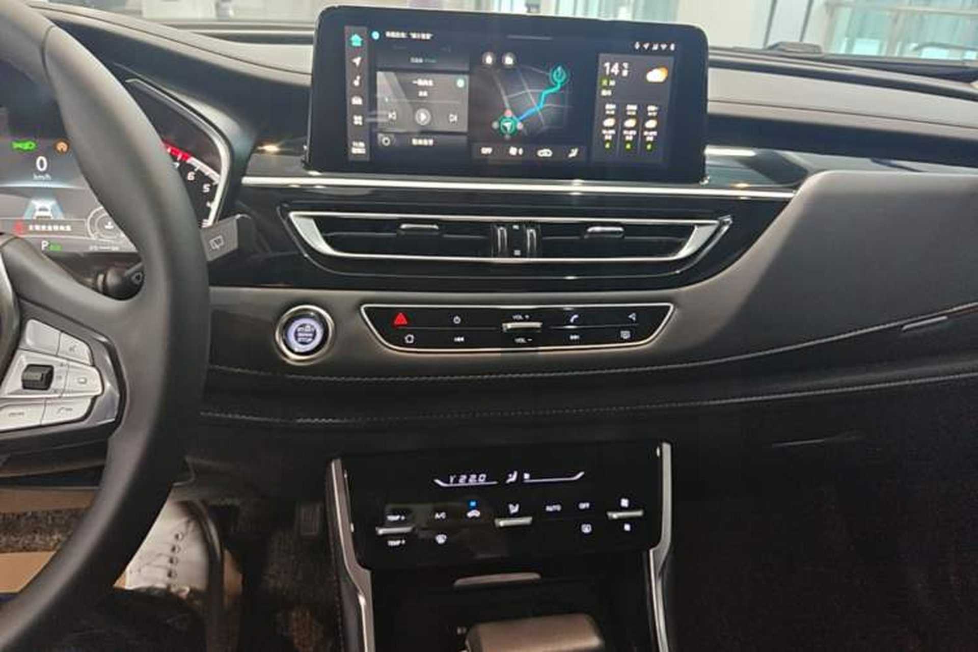 Used CHANGAN CS75 2022 Blue Whale Edition 1.5T DCT Luxury Model Audio And AC Panel