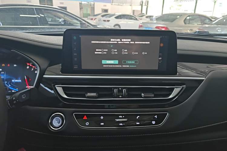 Used CHANGAN CS75 2022 Blue Whale Edition 1.5T DCT Luxury Model Audio And AC Panel