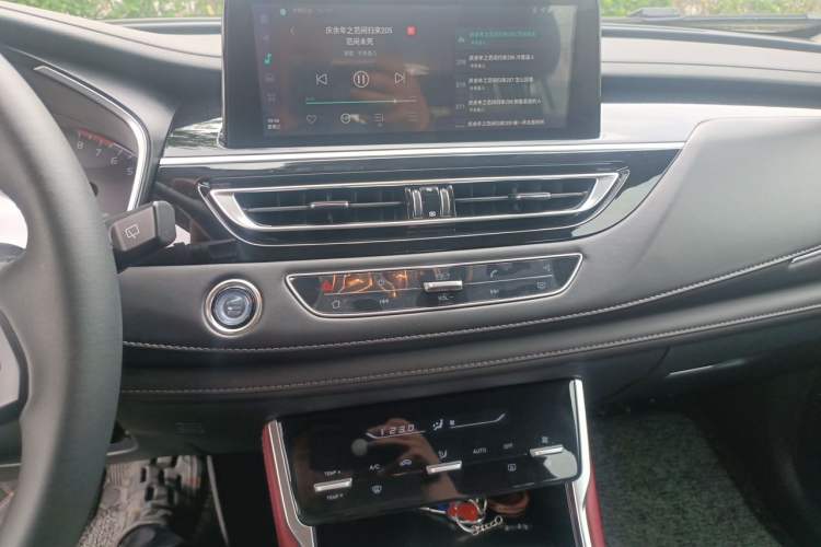 Used CHANGAN CS75 2022 Blue Whale Edition 1.5T DCT Luxury Model Audio And AC Panel