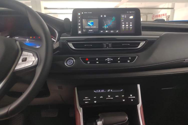 Used CHANGAN CS75 2022 Blue Whale Edition 1.5T DCT Luxury Model Audio And AC Panel