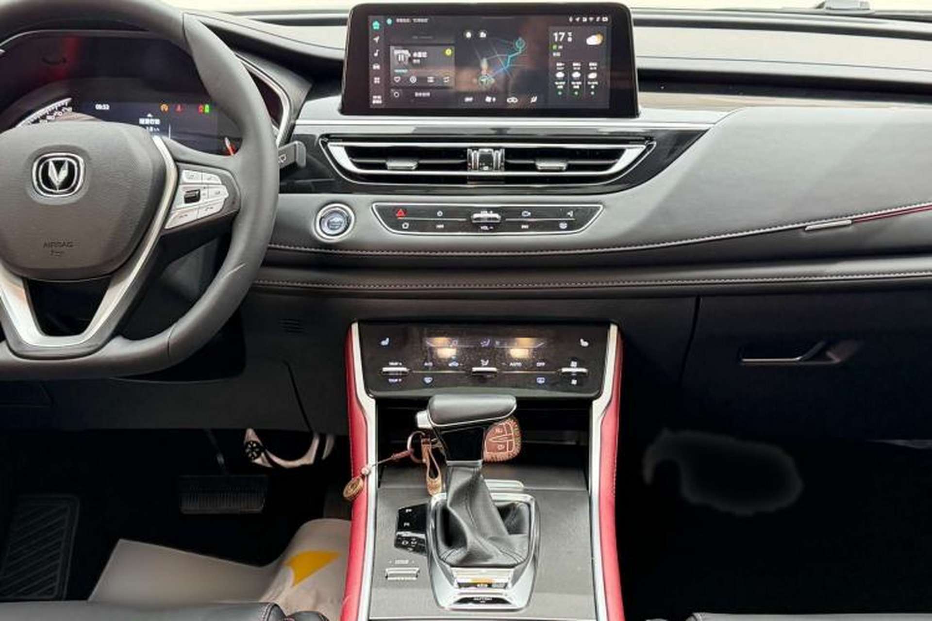 Used CHANGAN CS75 2022 Blue Whale Edition 1.5T DCT Prestige Model Audio And AC Panel