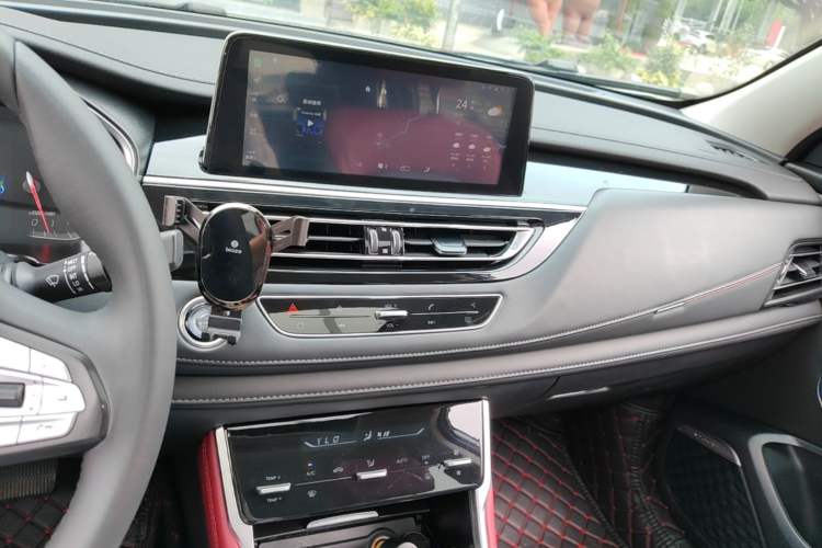 Used CHANGAN CS75 2022 Blue Whale Edition 1.5T DCT Luxury Model Audio And AC Panel