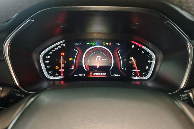 Used CHANGAN CS75 2022 Blue Whale Edition 1.5T DCT Luxury Model Instrument Cluster