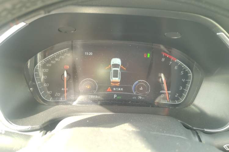 Used CHANGAN CS75 2022 Blue Whale Edition 1.5T DCT Luxury Model Instrument Cluster