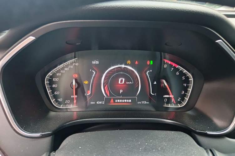 Used CHANGAN CS75 2022 Blue Whale Edition 1.5T DCT Prestige Model Instrument Cluster