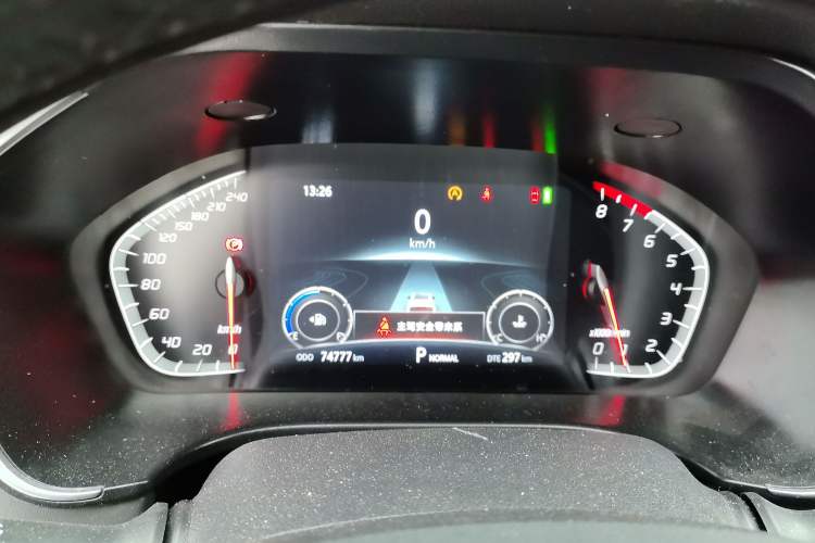 Used CHANGAN CS75 2022 Blue Whale Edition 1.5T DCT Luxury Model Instrument Cluster