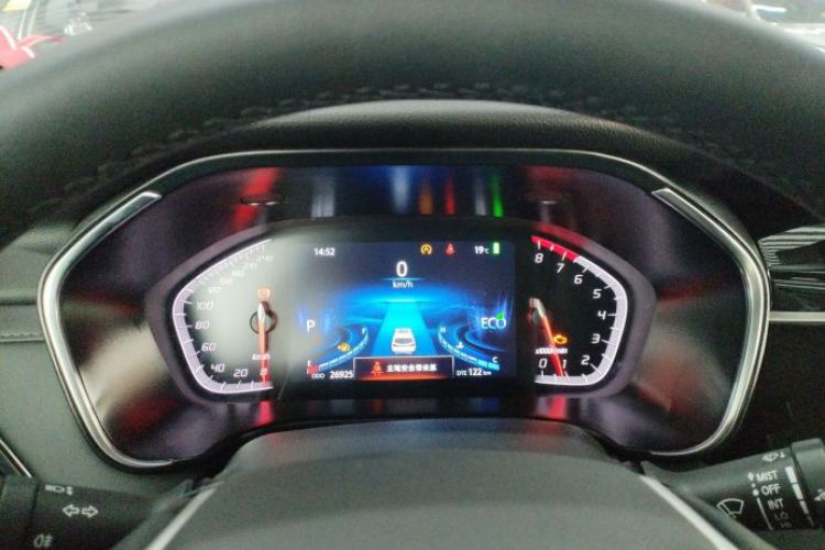 Used CHANGAN CS75 2022 Blue Whale Edition 1.5T DCT Prestige Model Odometer Close Up
