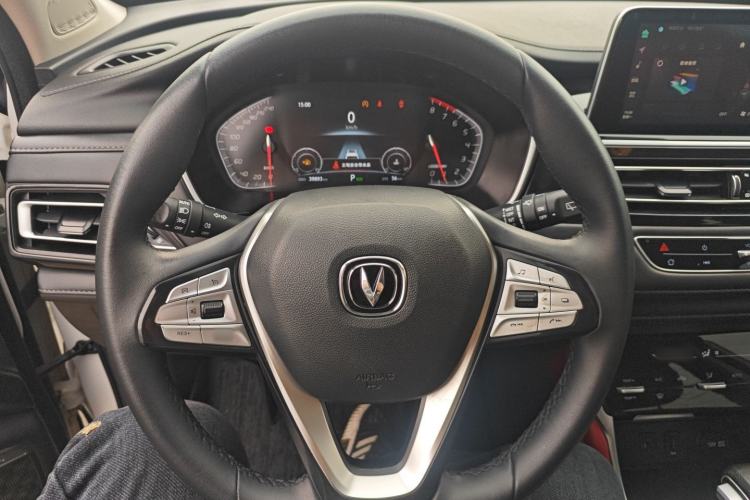Used CHANGAN CS75 2022 Blue Whale Edition 1.5T DCT Prestige Model Steering Wheel