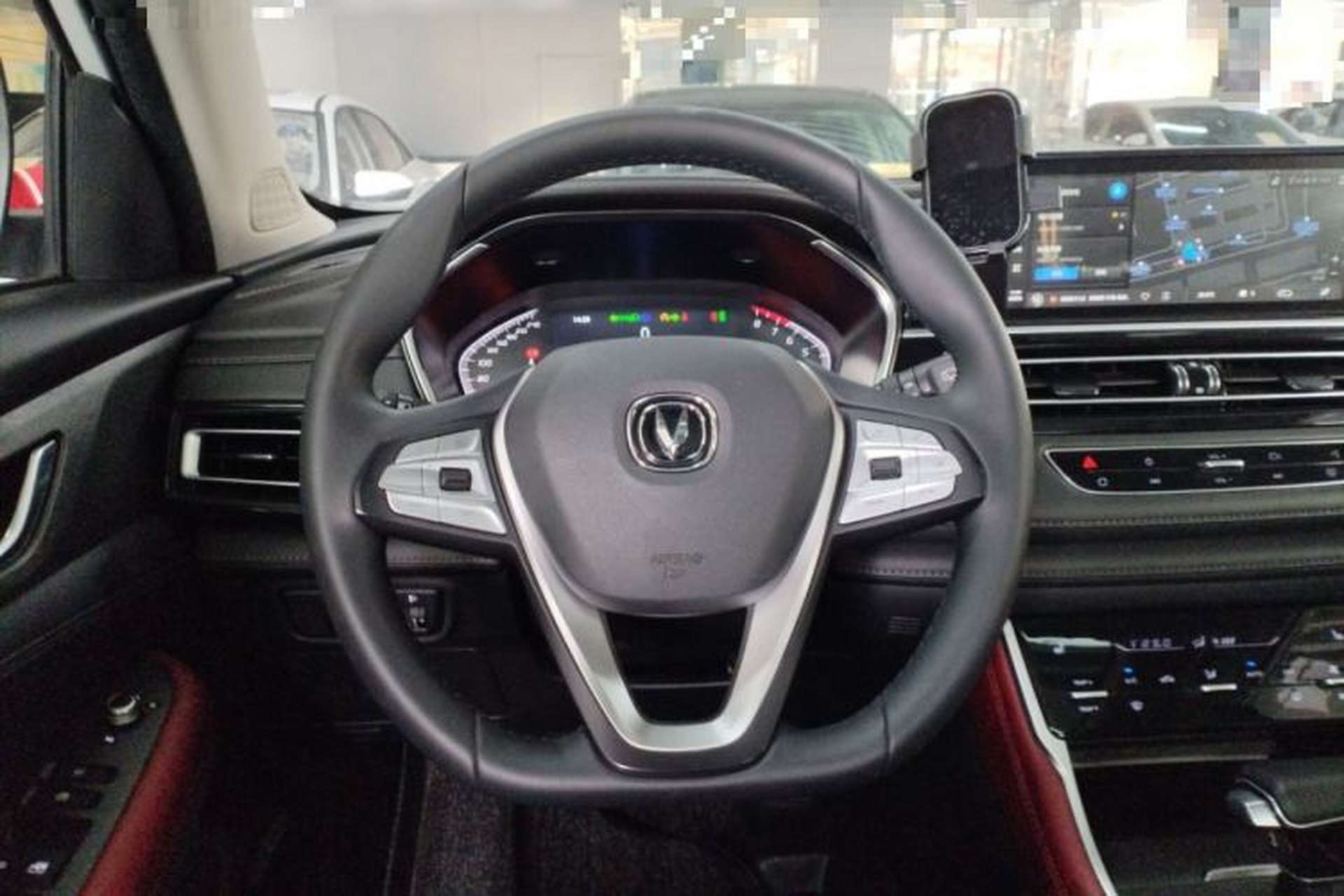 Used CHANGAN CS75 2022 Blue Whale Edition 1.5T DCT Prestige Model Steering Wheel
