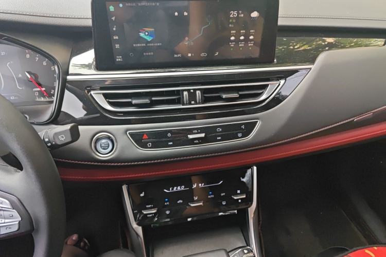 Used CHANGAN CS75 2023 Enjoy Edition 1.5T DCT Prestige Version Audio And AC Panel