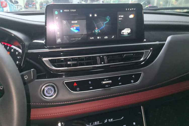 Used CHANGAN CS75 2023 Enjoy Edition 1.5T DCT Luxury Version Audio And AC Panel