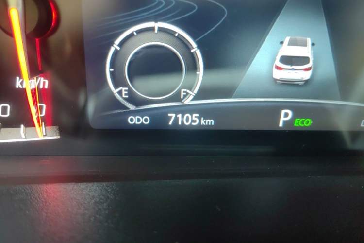 Used CHANGAN CS75 2023 Enjoy Edition 1.5T DCT Luxury Version Odometer Close Up