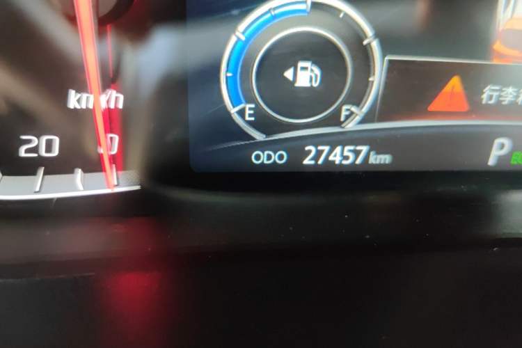 Used CHANGAN CS75 2023 Enjoy Edition 1.5T DCT Luxury Version Odometer Close Up