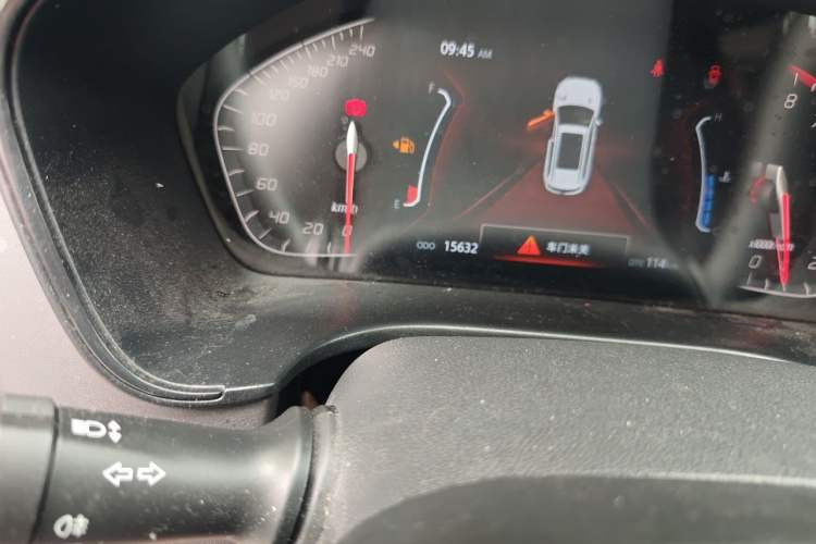 Used CHANGAN CS75 2023 Enjoy Edition 1.5T Manual Elite Model Odometer Close Up