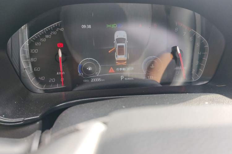 Used CHANGAN CS75 2023 Enjoy Edition 1.5T DCT Prestige Version Odometer Close Up