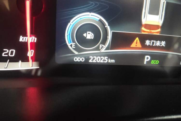 Used CHANGAN CS75 2023 Enjoy Edition 1.5T DCT Prestige Version Odometer Close Up