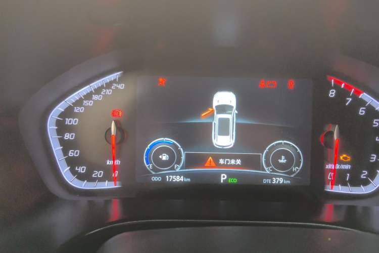 Used CHANGAN CS75 2023 Enjoy Edition 1.5T DCT Luxury Version Odometer Close Up