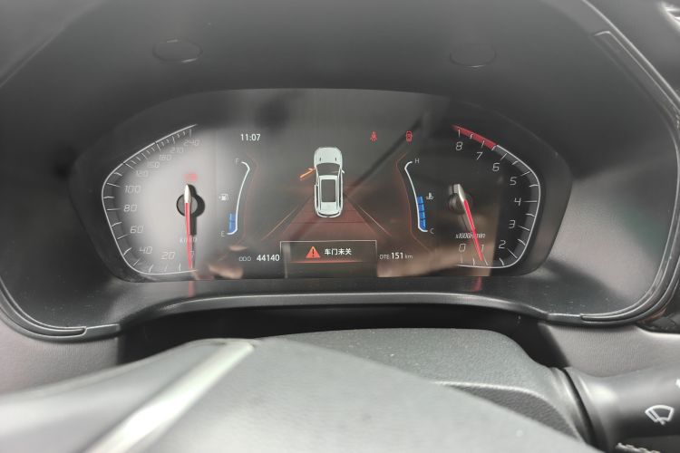 Used CHANGAN CS75 2023 Enjoy Edition 1.5T DCT Prestige Version Odometer Close Up