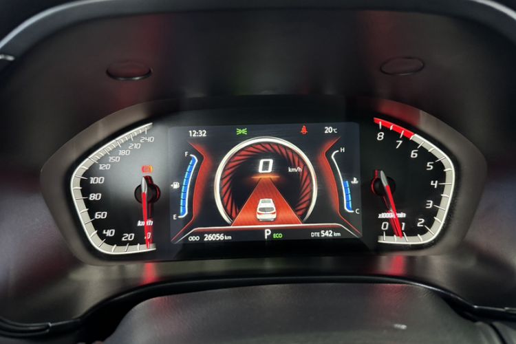 Used CHANGAN CS75 2023 Enjoy Edition 1.5T DCT Prestige Version Odometer Close Up