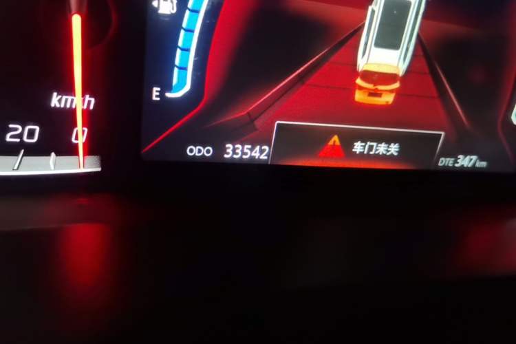 Used CHANGAN CS75 2023 Enjoy Edition 1.5T DCT Prestige Version Odometer Close Up