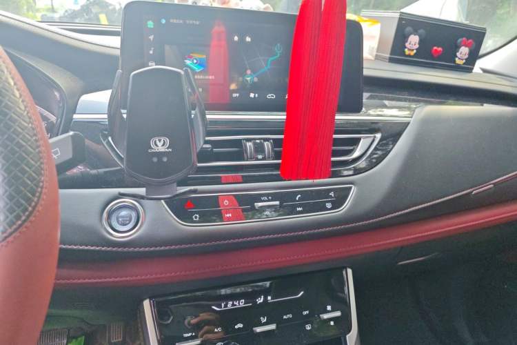 Used CHANGAN CS75 2023 Enjoy Edition 1.5T DCT Luxury Version Audio And AC Panel