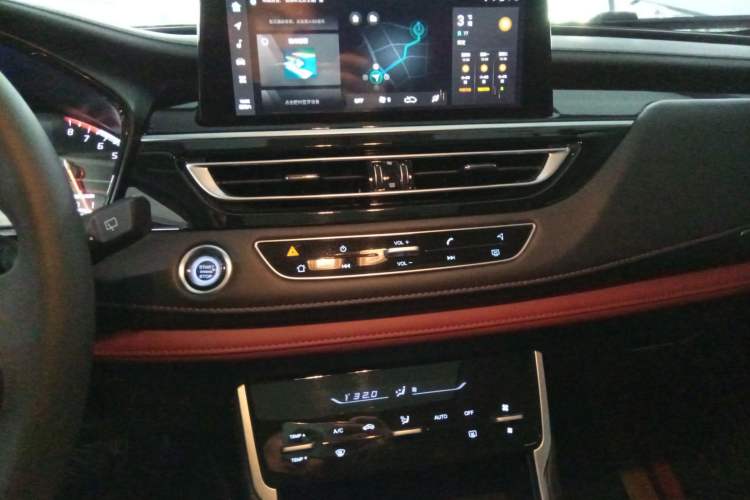 Used CHANGAN CS75 2023 Enjoy Edition 1.5T DCT Luxury Version Audio And AC Panel