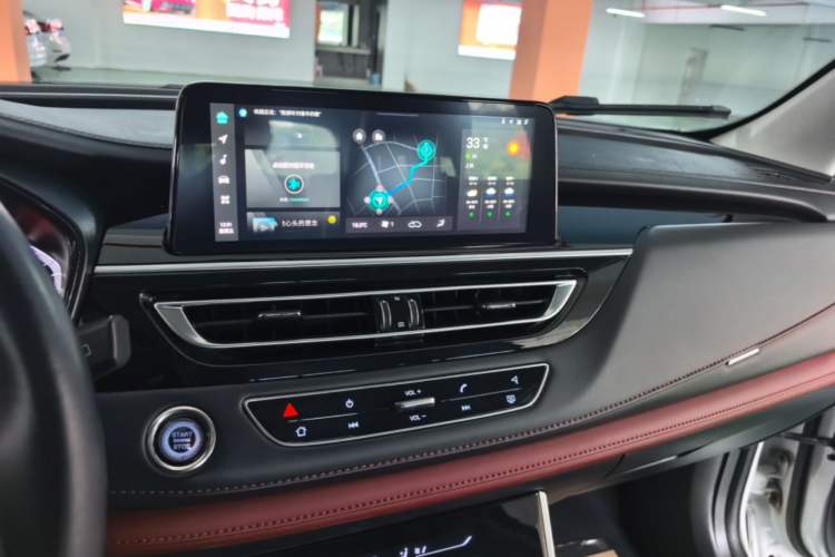 Used CHANGAN CS75 2023 Enjoy Edition 1.5T DCT Luxury Version Audio And AC Panel