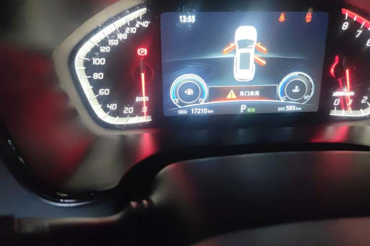 Used CHANGAN CS75 2023 Enjoy Edition 1.5T DCT Luxury Version Odometer Close Up