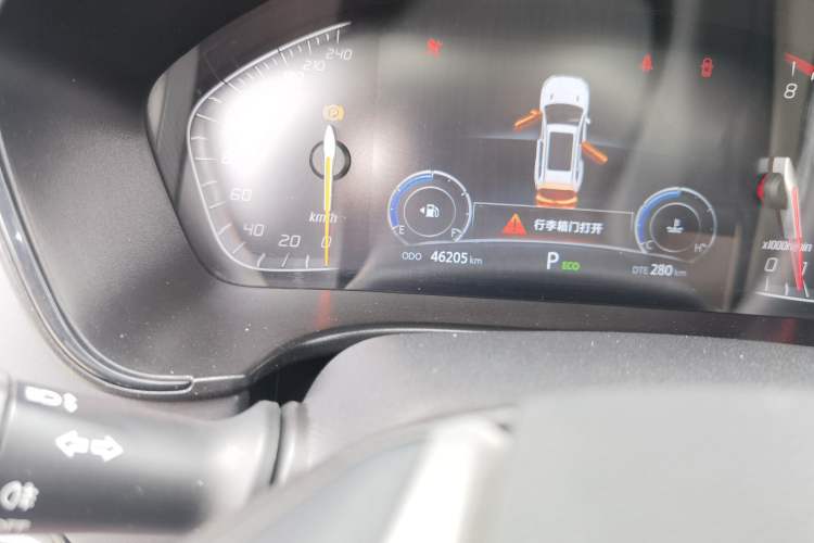 Used CHANGAN CS75 2023 Enjoy Edition 1.5T DCT Luxury Version Odometer Close Up