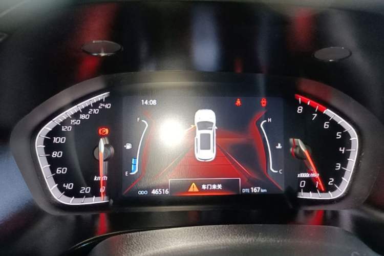 Used CHANGAN CS75 2023 Enjoy Edition 1.5T DCT Luxury Version Odometer Close Up